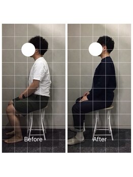 博多おかげ整体院/猫背、巻き肩改善！！