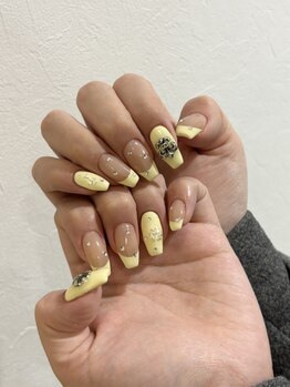 ペティアン(Petillant)の写真/【十三駅から徒歩1分★】ニュアンスネイルが得意♪定番の大人可愛い～トレンドの最旬デザインまでご対応◎