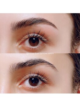 マリベル(MARIBEL)/HBLで毛が足りない部分をカバー