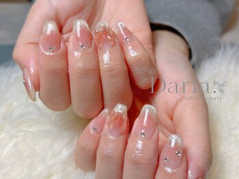 ダリア トータルビューティー(Daria. total beauty)の写真/【持ち込み90分コース¥7800/大人かわいい定額¥6900】駅から徒歩3分◎60分時短メニューもあります♪
