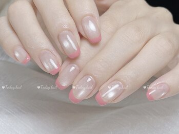 トゥデイネイル(Today.Nail)/水光マグネット/フレンチ