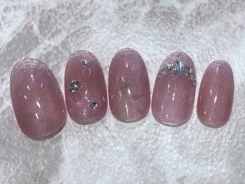 マイフェアレディ 今池(MyFairLady)/くすみピンクの大人ネイル