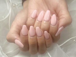 春ネイル/ワンカラー