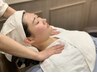 【溜まった疲れに】美肌シェービング（顔、眉、襟）+肩ほぐし