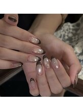 ミックスネイルスタジオ(Mixx nail studio)/ぷるマグフレンチ
