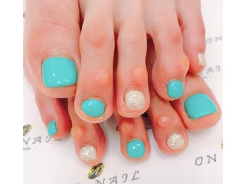 オンネイル(on nail)/フット ワンカラー
