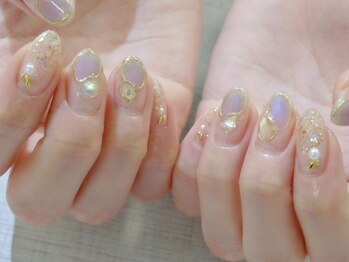 ラルネイル 大宮(Lull. nail)/*囲みシェル*ニュアンス*