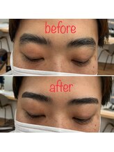 メンズビューティーカフェザパーム 大阪梅田(MEN'S BEAUTY CAFE×THE PERM)/パーマに合うメンズ眉毛Wax