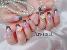 アルスネイル(Ars nail)/バタフライフレンチネイル