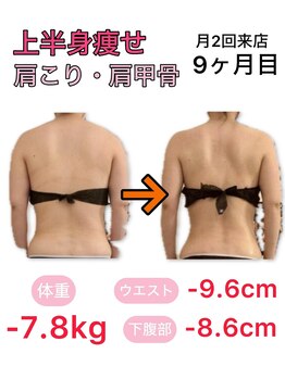 アフリオーラ はなみずき店(affriolant)/ビフォーアフター
