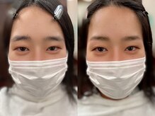 アトリエ スタンズ(atelierSTAENS)/20代の方眉毛ビフォー＆アフター