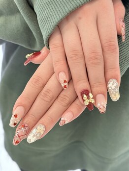 ジューシーネイル 天神店(Juicynail)/チェックネイル