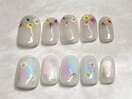 60min◆カラフルネイル
