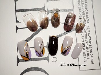 ネイルサロンアンドスクールエムズブロッサム(Nailsalon & school M's Blossom)/定額コース￥6700