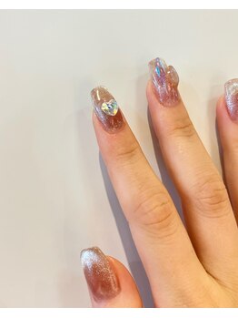 オマモリ ネイル 心斎橋店(omamori nail)/チークネイル