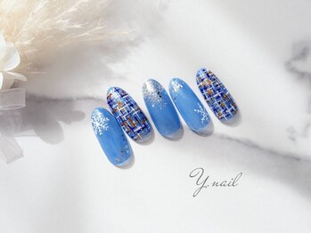 ワイネイル(Y.nail)/冬デザイン 雪