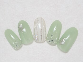 シックネイル(CHIC nail)/ランダムストライプ