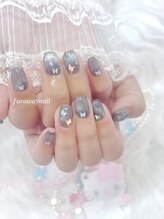 ファラウェイネイル(Faraway nail)/マグネットフレンチネイル☆