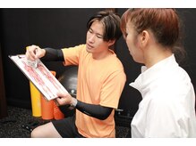 伏見パーソナル整体院/施術後のご説明♪