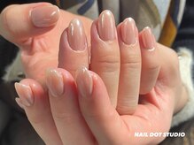 ネイルドットスタジオ 堺筋本町(NAIL DOT STUDIO)/ホワイトミラー