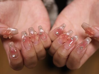 ネイルサロン ネイルシー(NaiL.C)の写真/【handワンカラー￥4200～】ワンカラーでマグネット/フラッシュもOK！カラーも500色以上と豊富にご用意★