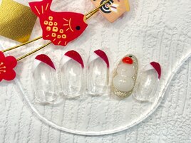 お正月ネイル