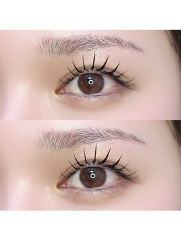 ミロ バイ キング 心斎橋店(Milo by king)/#パリジェンヌ#マツエク#眉毛