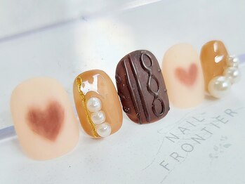 ネイルフロンティア 吉祥寺(NAIL FRONTIER)/マットバレンタイン11980円