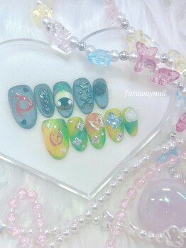 ファラウェイネイル(Faraway nail)/FF14ネイル☆