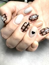 ラキネイル(LAKI Nail)/チェックネイル