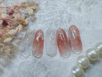 ネイルキュート アンド クールラッシュ 亀有店(nailcute & CoolLash)/春のニュアンスネイル