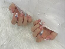 ソラネイル(Sora Nail)/シンプル/グラデ＋パーツ