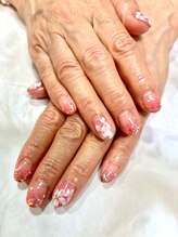 カミアンユイヤ ネイルラボ(KAMIANYUIYA Nail LAB)/手描きフラワー