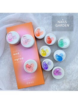 ネイルズガーデン(NAILS GARDEN)/enoiシロップカラー×ワンカラー