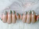 フラッシュ　ブルーネイル