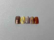 ツーバイマックスビューティー 吉祥寺(2by MAX BEAUTY)/マーブルネイル　ミラーネイル