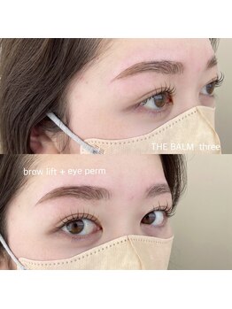 THE BALM 下北沢店【アイブロウ/眉毛/まつげパーマ/マツエク】/ブロウリフト×ラッシュリフト