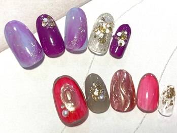 ベレッツァネイル 大阪 日本橋(BellezzaNail)/定額シンプルコース