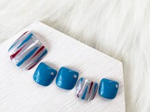 スリー(THREE)/Aug,2020/nail design