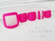 ネイルフロンティア 吉祥寺(NAIL FRONTIER)/蛍光ピンクフット5480円～