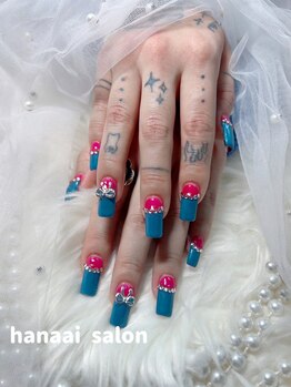 ハナアイ サロン 新大久保店(hanaai salon)/シンプルデザインオーダー