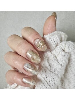 サロン ド 花歩 松山本店/持込みデザインネイル　aki