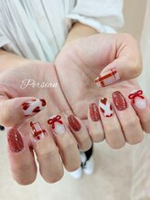 ペルシャ 坂戸駅前店(Persian)/甘めな赤デザイン♪