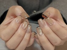 ガレージネイル(GARAGE NAIL)/beige magnet : yuka