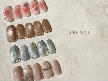 ルークネイル(LUKE NAIL)の写真/最新マグネットやフラッシュ等トレンドアートが豊富!パラジェル・フィルイン・長さだしで理想の春ネイル☆