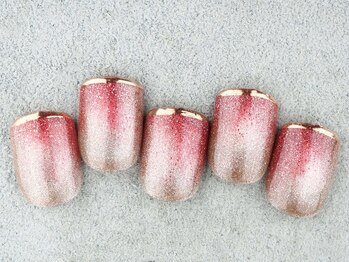 マハロネイルサロン 川崎店(mahalo)/伊藤指名ニュアンスネイル7480円