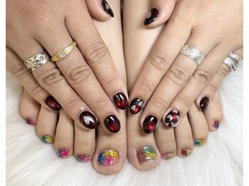 ハンドフット同時