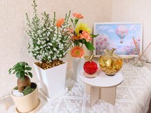 無 むの雰囲気(季節のお花でお出迎え *)