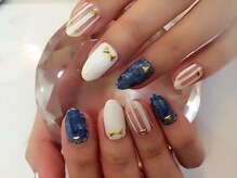 ネイルケアサロンエルミタージュ/デニムデザイン♪