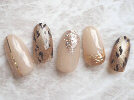 マグネットレオパードネイル